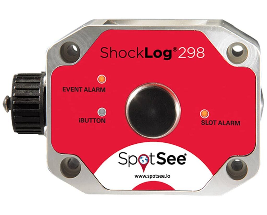 ShockLog 298 SpotSee Vibration Monitors