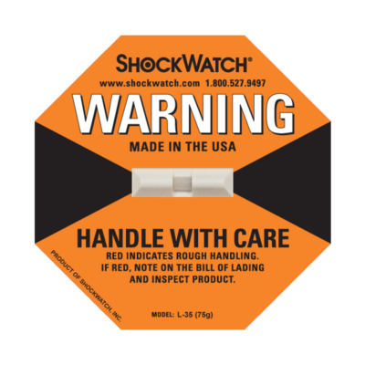 ShockWatch Warning Label SpotSee Impact Accessories