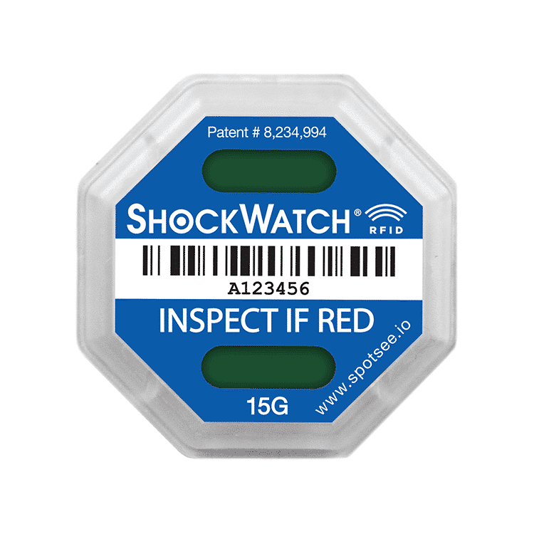 ShockWatch RFID Unactivated SpotSee Impact Indicators