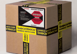 ShockWatch Warning Label SpotSee Impact Monitoring