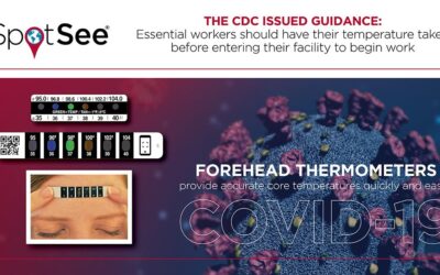 SpotSee Provides Self- Applied Forehead Thermometers to Help Prevent the Spread of COVID-19
