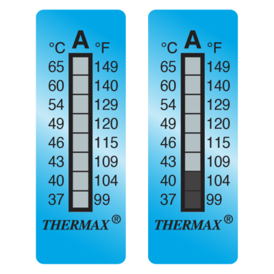 THERMAX Irreversible Temperature Recording Labels | SpotSee