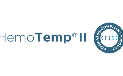 SpotSee’s HemoTemp® II Receives Standards Accreditation From AABB