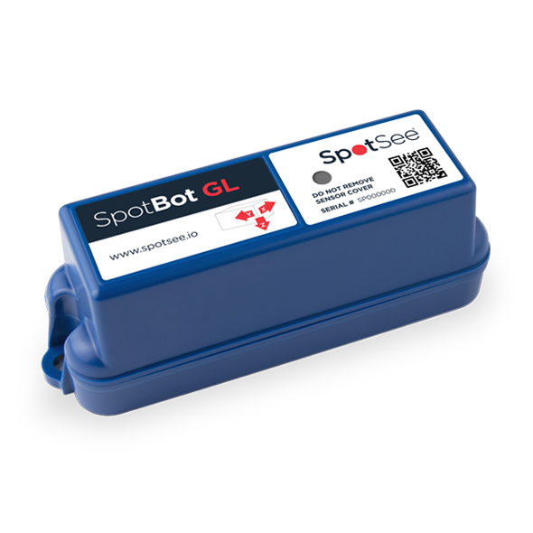 SpotBot Cellular SpotSee Temperature Recorders Impact Monitors