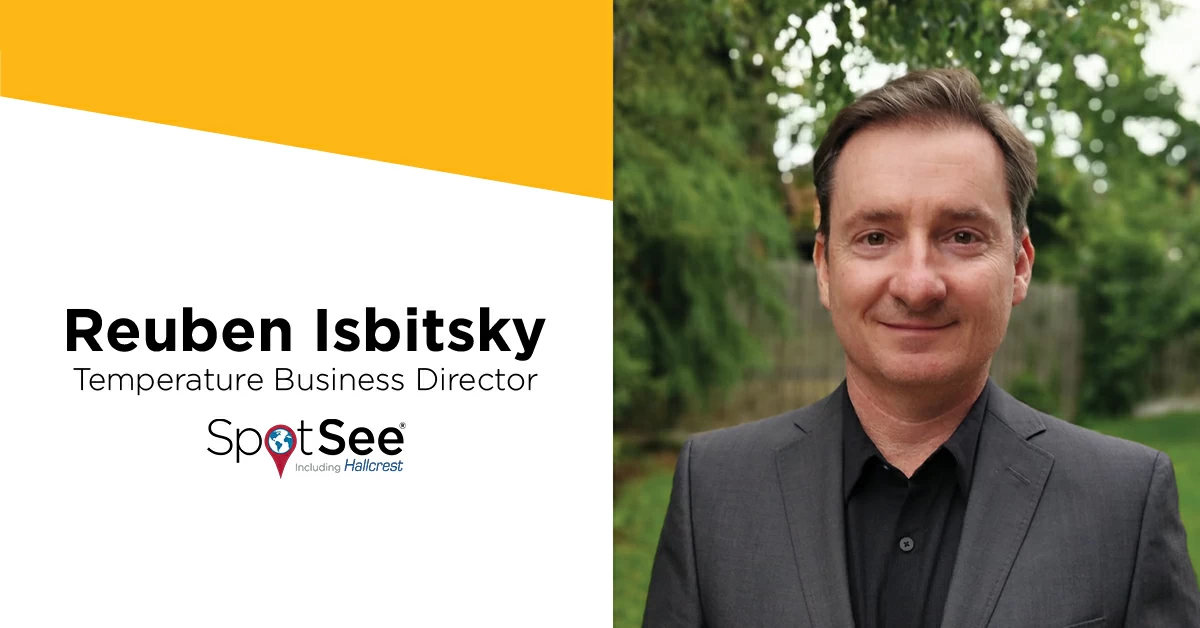 SpotSee Hires Reuben Isbitsky as Temperature Business Director