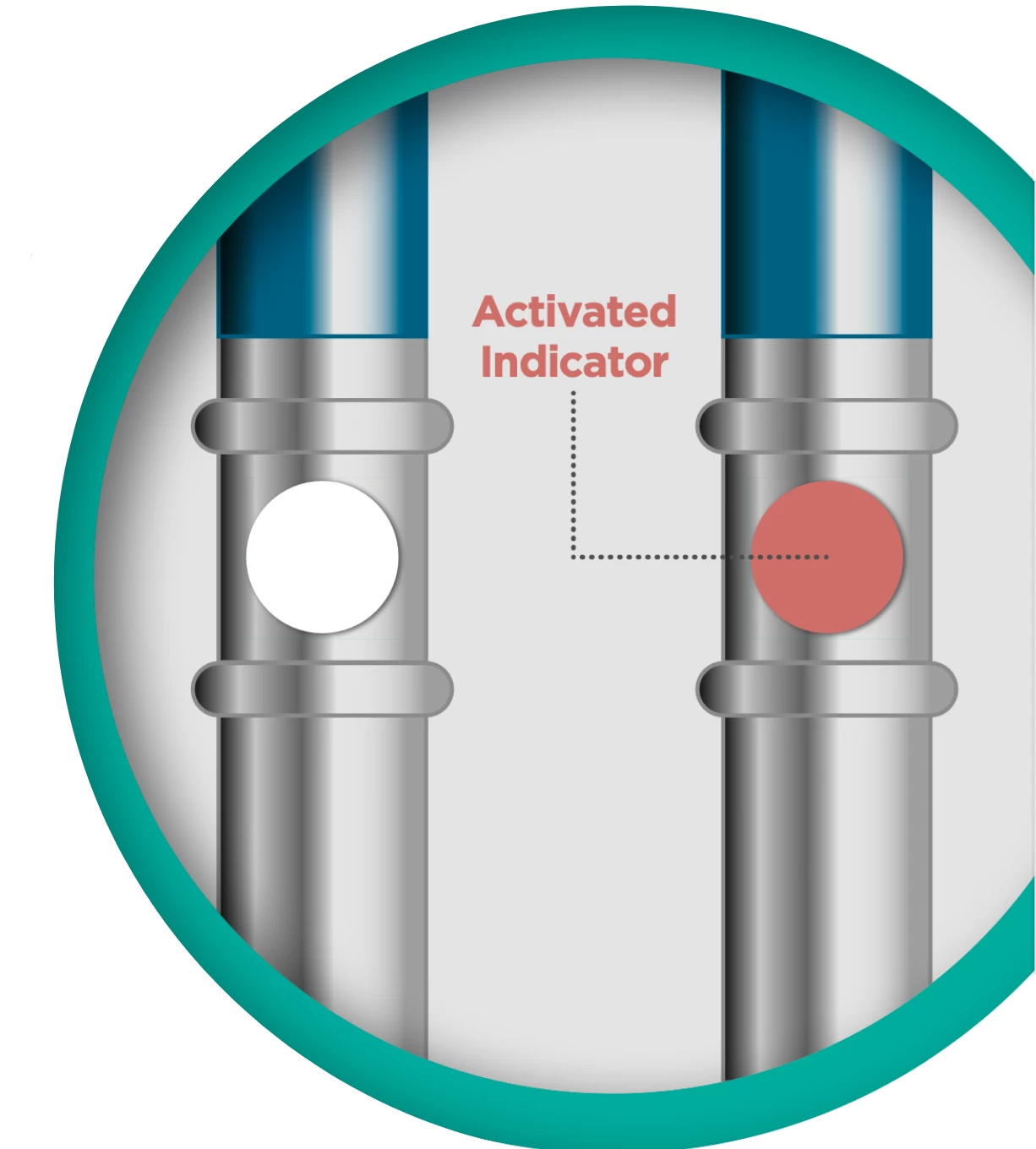 saliva-indicator-activated-indicator WarmMark Unactivated SpotSee Temperature Loggers